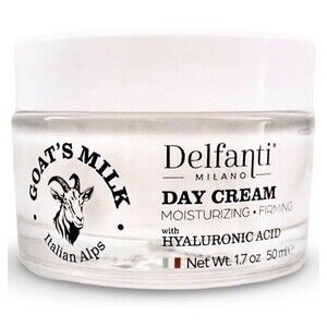 Delfanti Milano Goat’s Milk Day Cream with Hyaluronic Acid - Made in Italy